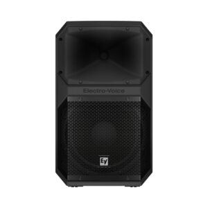 1. Electro-Voice EVIVA 12P active loudspeaker, 12-inch, 1000W, designed for high-quality sound in various settings.