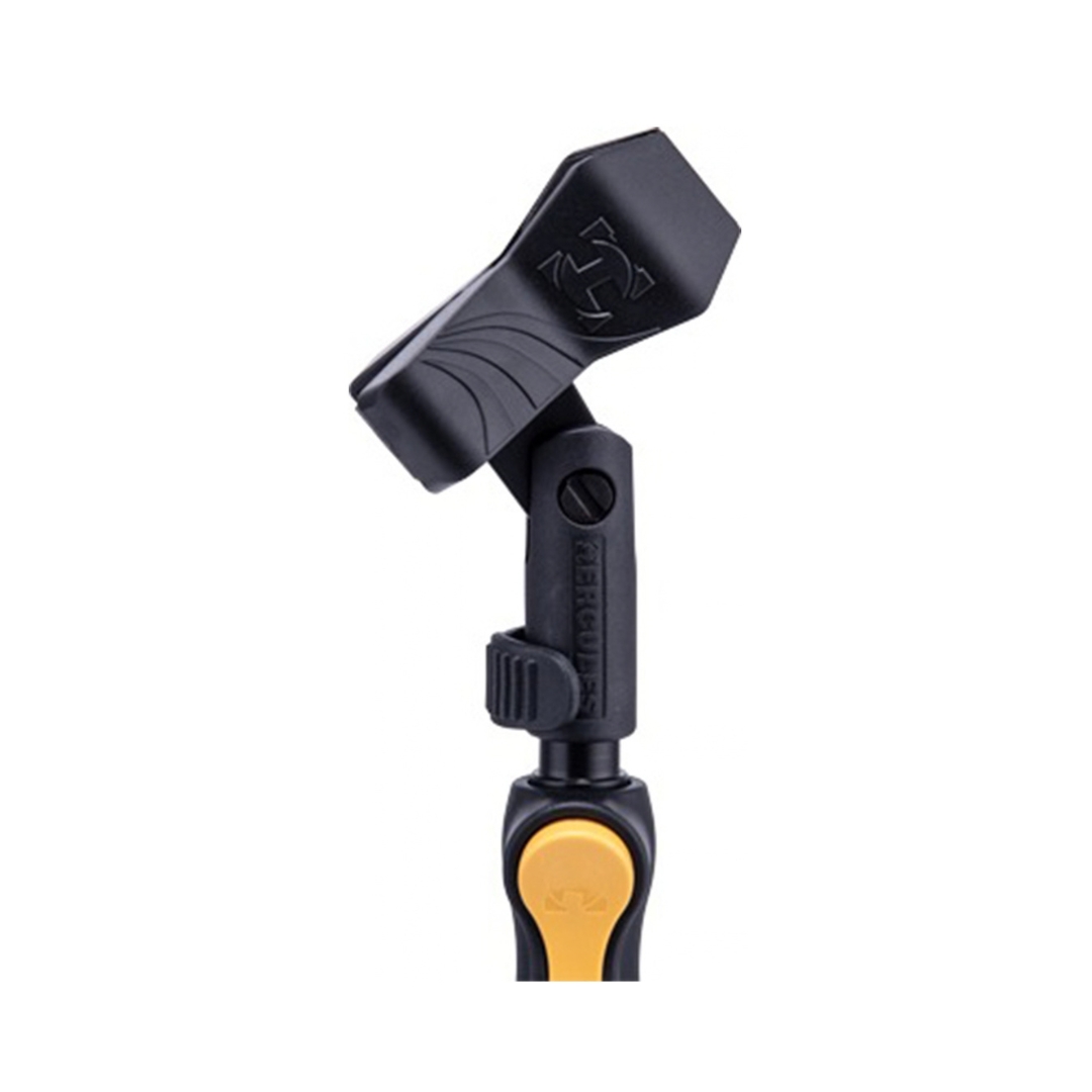 Hercules MS300B Plus Tabletop Microphone Stand with EZ Mic Clip - Image 2