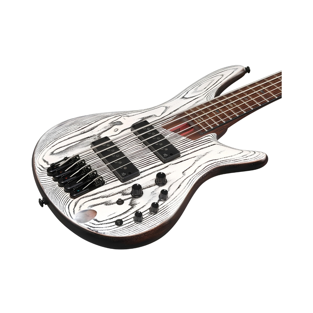 Ibanez Premium SR1325SB 5-String Electric Bass Guitar - Icebreaker Wave Flat - Image 4