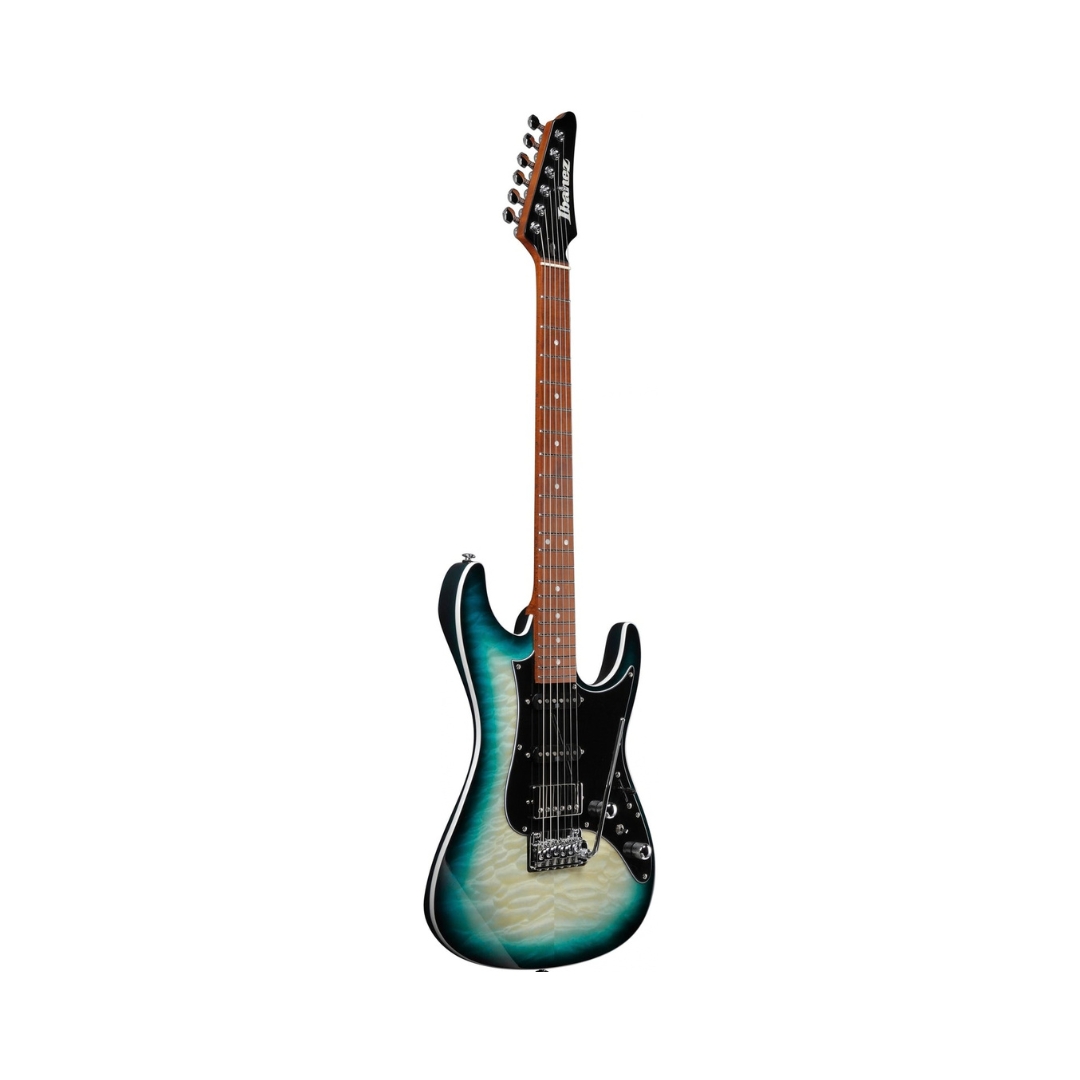Ibanez Premium AZ24P1QM Electric Guitar - Deep Ocean Blonde - Image 2