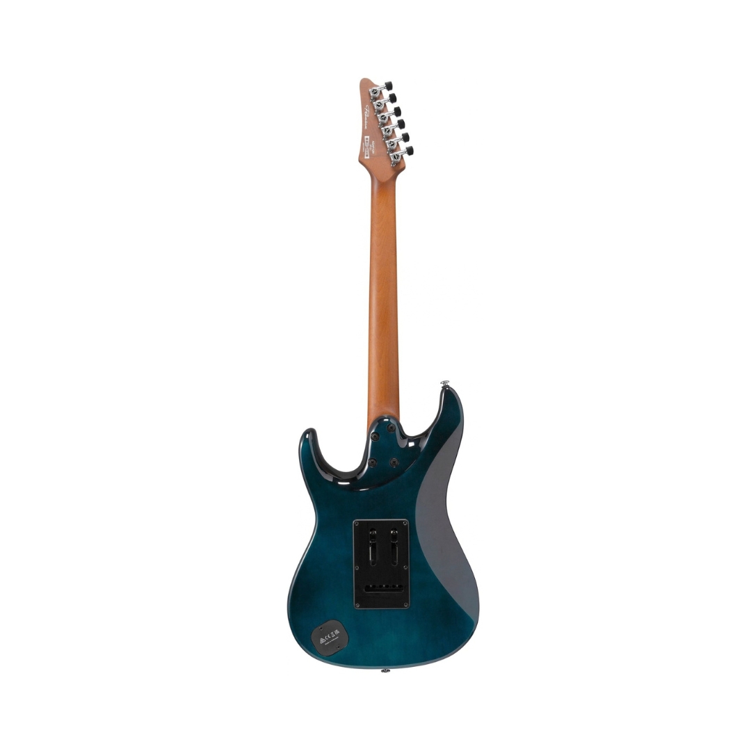 Ibanez Premium AZ24P1QM Electric Guitar - Deep Ocean Blonde - Image 5