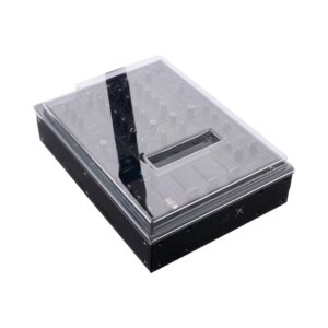 Protective cover for AlphaTheta DJM-V5 mixer, designed to shield from dust and damage when not in use.