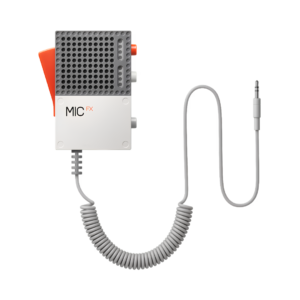 1. Teenage Engineering EP-2350 FX-MIC microphone with sleek design and adjustable features for enhanced audio recording.