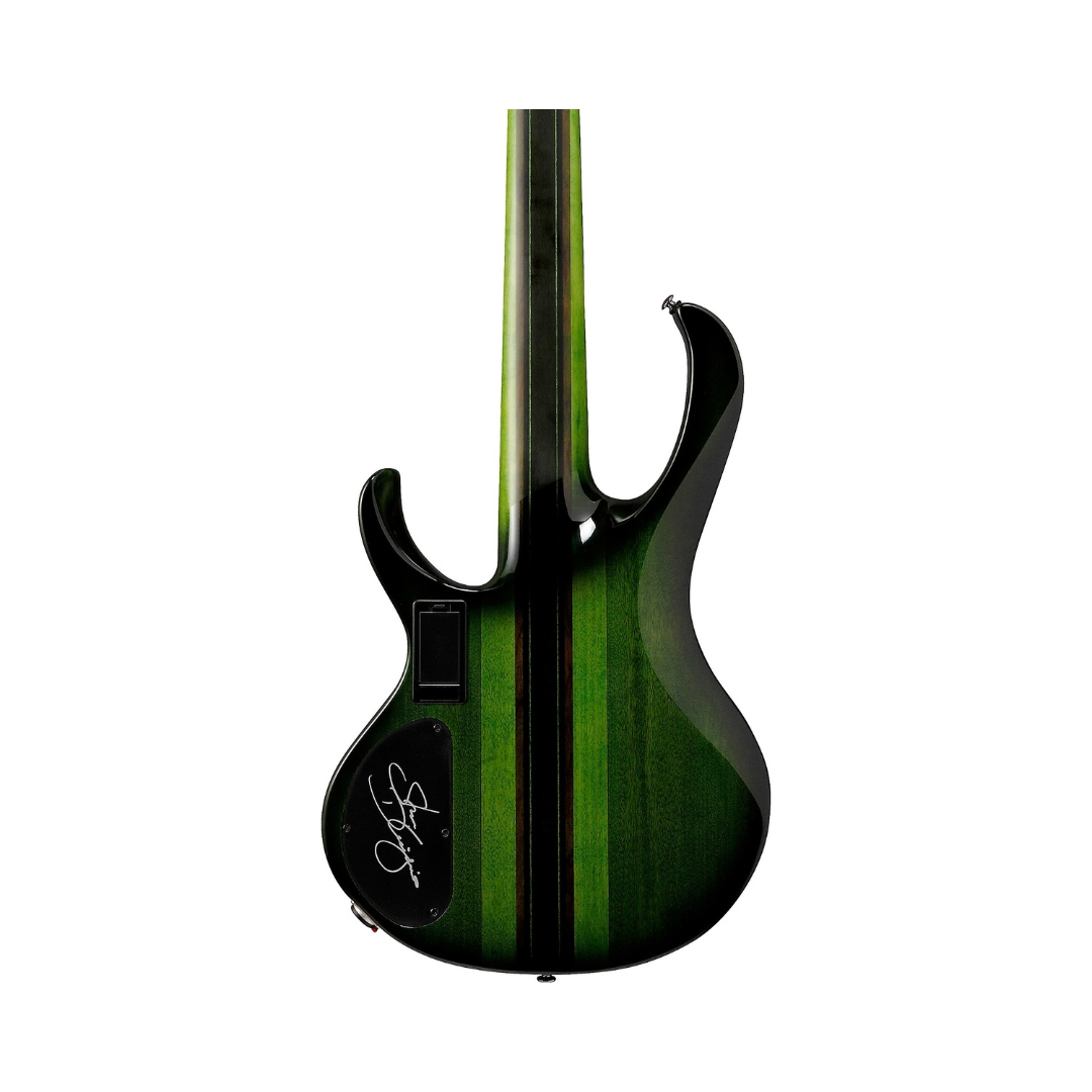 Ibanez SDGB1 Steve Di Giorgio Signature 5-string Electric Bass Guitar - Dark Moss Burst - Image 5