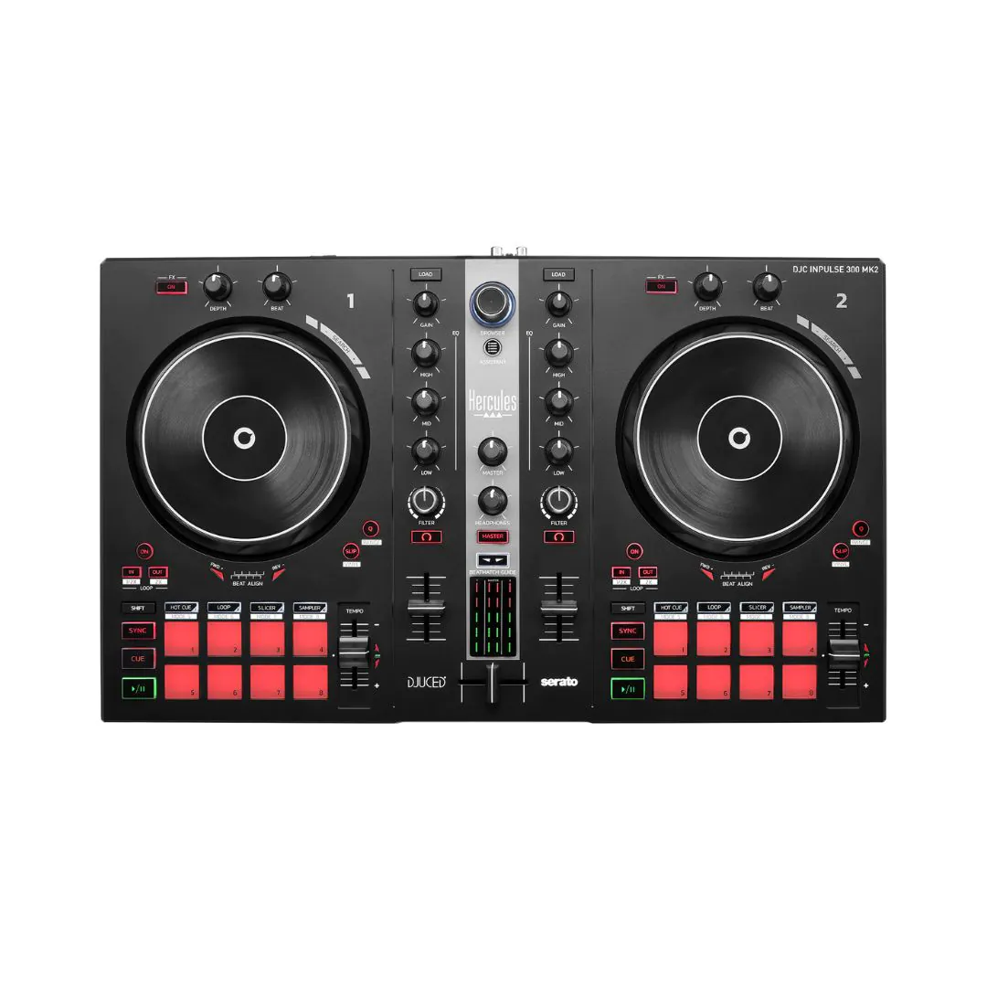 Hercules DJControl Inpulse 300 MK2 2-Deck Serato DJ Controller