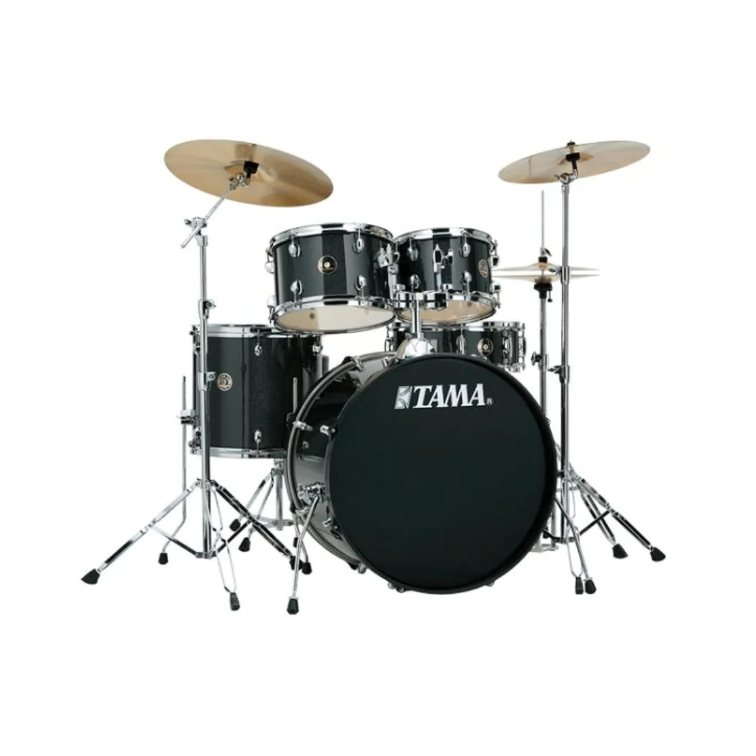 TAMA Rhythm Mate 5-piece drum kit in Charcoal Mist with a 22